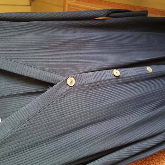 Lane Bryant ribbed duster set - Picture 4 of 8